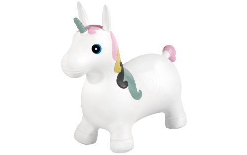 Kindsgut Hüpftier EINHORN in weiß