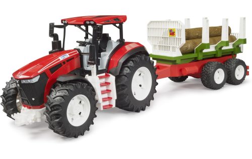 Bruder, Bruder® Spielzeug-LKW »Track Builder ROADMAX mit Rückeanhänger«