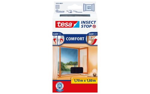 tesa Insect Stop Comfort 55914-21 Fliegengitter (L x B) 1700 mm x 1800 mm Anthrazit 1 St.