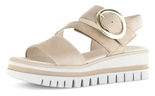 Gabor, Gabor Sandalette, Damen , Beige 6.5