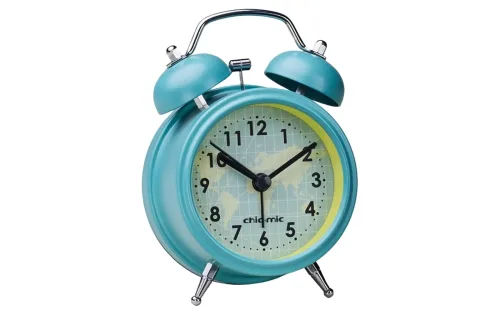 undefined, Chic Mic Klassischer Wecker Time Traveller Türkis