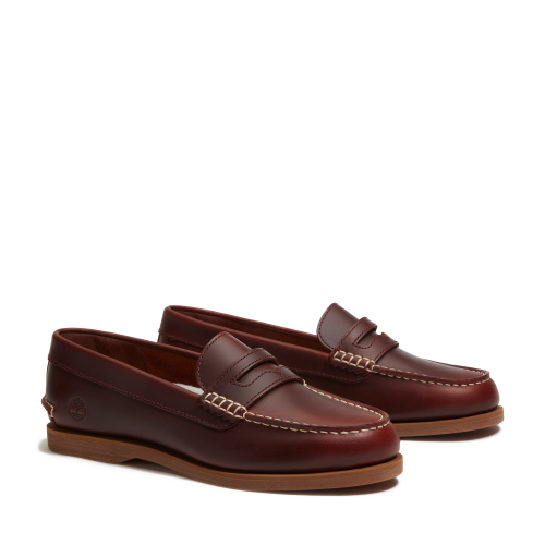 Timberland, Timberland Mokassin, Damen , Rot 36