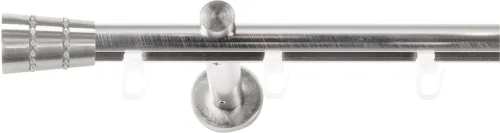 SN DECO GROUP Gardinenstange Ø 19 mm 1 läufig-läufig Fixmass;kürzbar