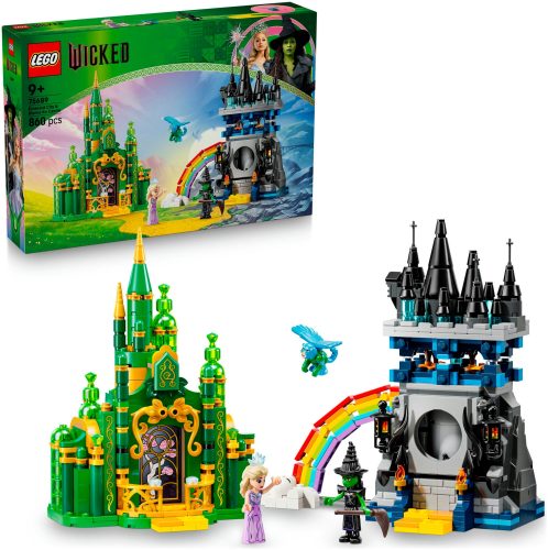 LEGO, LEGO® Konstruktionsspielsteine »Emerald City und Kiamo Ko Castle 75689«