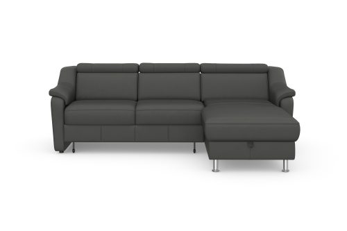 SIT&MORE, sit&more Ecksofa »Freetown«, inklusive Kopfteilverstellung und komfortablem Federkern, wahlweise mit Bettfunktion und Bettkasten