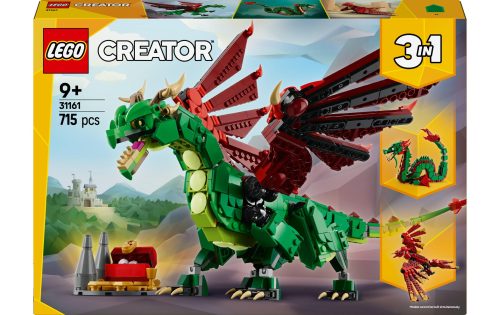 31161 Creator 3-in-1 Grüner Drache, Konstruktionsspielzeug
