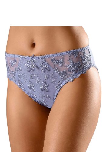 Lascana, LASCANA Slip Dessous mit schöner Blümchen-Stickereispitze