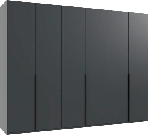 Wimex Kleiderschrank »Mugano,in 8 Breiten,3 Höhen,2 Tiefen, viele Farben, Made in Germany«, (in Basic oder Premium Ausstattung mit 2 weiteren Einlegeböden), mit langen oder kurzen Griffen aus Metall, mit oder ohne Spiegel