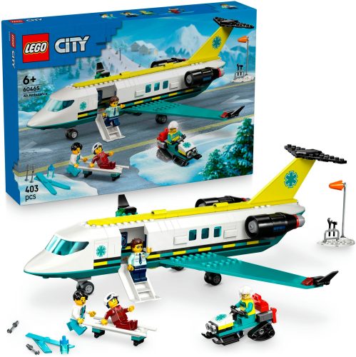 LEGO® - 60465 Notfallrettungsflugzeug, Multicolor