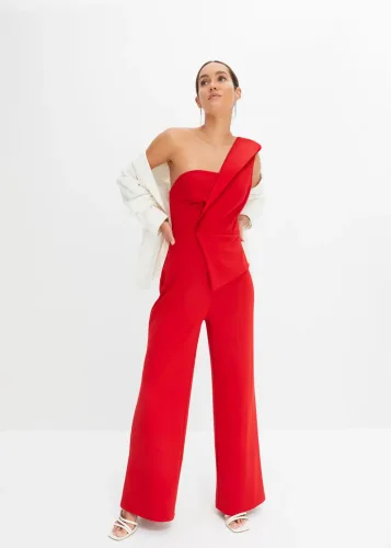 bonprix, bonprix Overall aus strukturiertem Creperot 32Damen