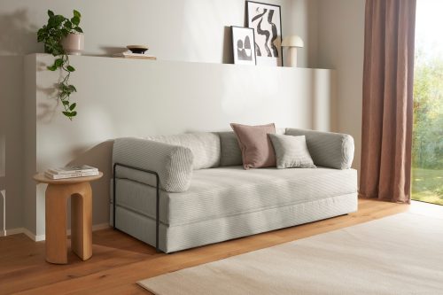 Jockenhöfer Gruppe, Jockenhöfer Gruppe Schlafsofa »Folda, Dauerschläfer, Breite 206 cm, Liegefläche 181x198 cm« mit Bett-/Schlaffunktion, inkl. 1x Zierkissen, Tonnentaschenfederkern