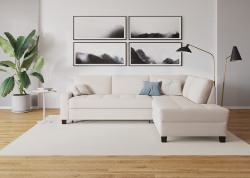 DOMO collection, DOMO collection Ecksofa »Florentina«, wahlweise mit Bettfunktion