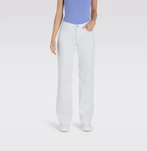 Mac, MAC Weite Jeans "DREAM WIDE" mit weitem Bein-Stretch