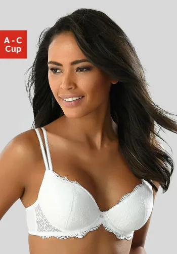 Vivance, Vivance Push-up-BH mit 2 Tragevarianten, Dessous