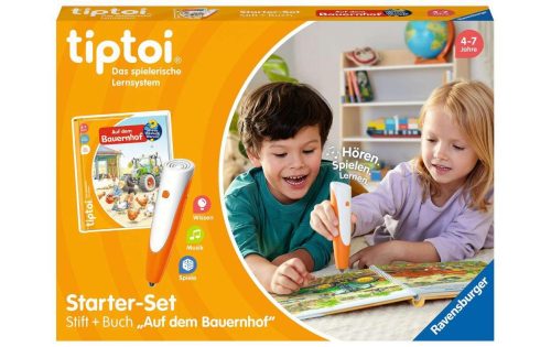 Ravensburger tiptoi® Starter-Set: Stift und Bauernhof-Buch