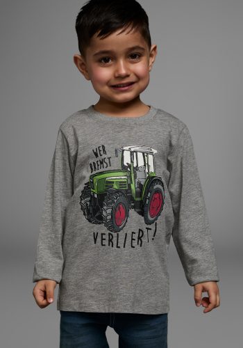 KIDSWORLD Langarmshirt »Wer bremst, verliert!«
