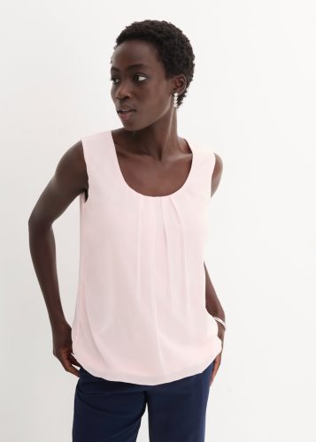 bonprix, bonprix Blusentop lockerer Schnitt, für Frühjahrsmode und Sommermode, aus Polyester
