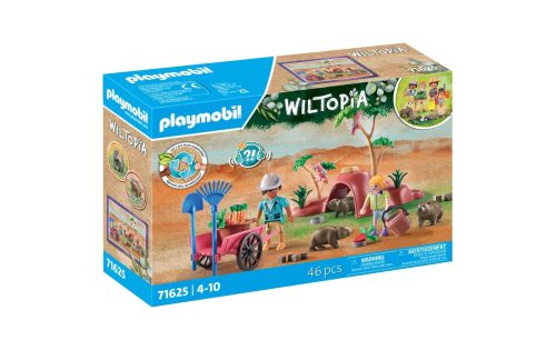PLAYMOBIL, 71625 Wiltopia Wombat Unterschlupf, Konstruktionsspielzeug