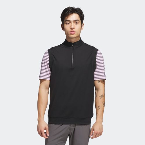 adidas Performance Funktionsweste "ULT CLS QZ VST" für Golf, mit Reissverschluss, aus Polyester und Elasthan