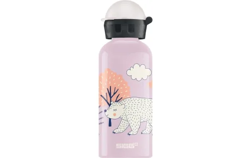 Sigg, Sigg Alu 400 ml Kinder Trinkflasche Lila, , Größe: ONE SIZE