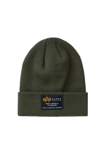 alpha industries, Alpha Industries - Crew Beanie (dark olive)