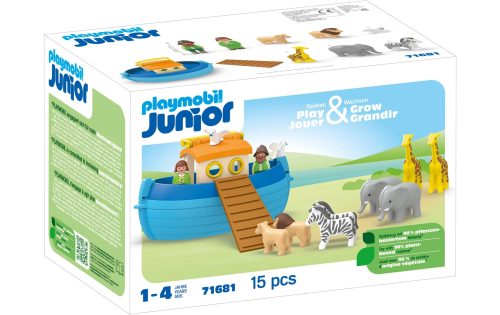 PLAYMOBIL, 71681 Junior: Meine Mitnehm-Arche Noah, Konstruktionsspielzeug