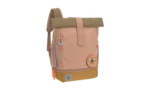 LÄSSIG Mini Rolltop Backpack, Nature hazelnut