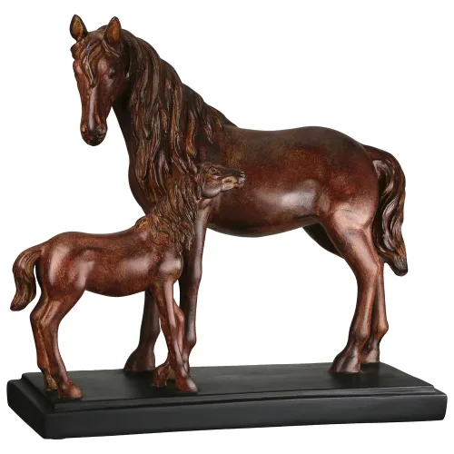 GILDE Tierfigur "Skulptur Pferd Merlin" Höhe: 32,5 cm