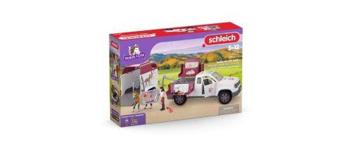 Schleich, Schleich® Spielfigur »Horse Club Mobile Tierärztin mit Anhänger«