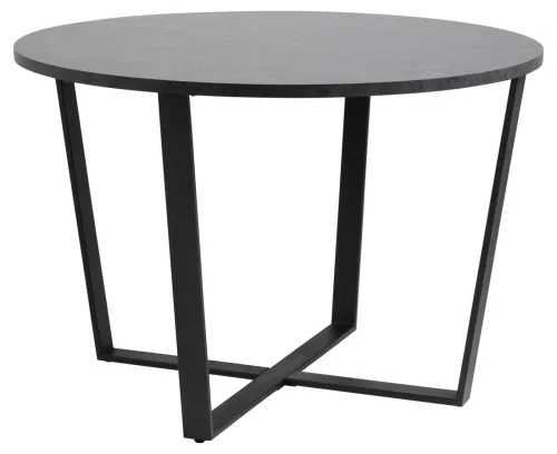 mutoni, mutoni - Esstisch Amelia rund 110, One Size, Schwarz
