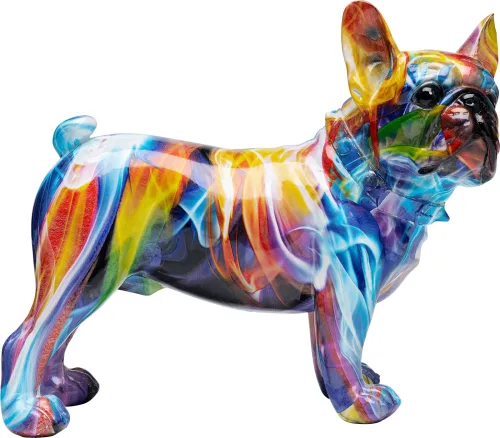 KARE Design, Kare Design Dekofigur "Deko Figur Frenchie Bunt 24cm"