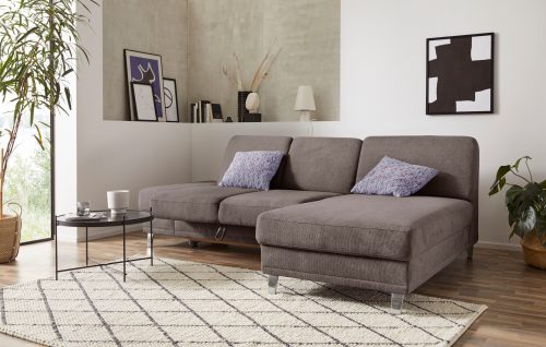 SIT&MORE, sit&more Ecksofa »Clio V«, wahlweise mit Bettfunktion oder Vorziehsitz und Bettkasten, Inklusive Federkern
