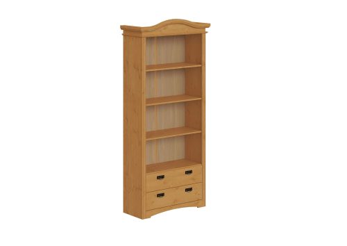 Home affaire Regal »Konrad, Standregal, Bücherregal, Stauraum«, aus massiver Kiefer, Breite 94 cm, Höhe 208 cm, mit Schubladen, FSC®