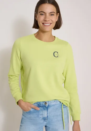 cecil, Sweatshirt mit Rundhals und Tunnelzug