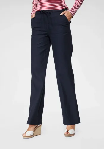 Aniston Casual, Aniston CASUAL Leinenhose mit Bindeband