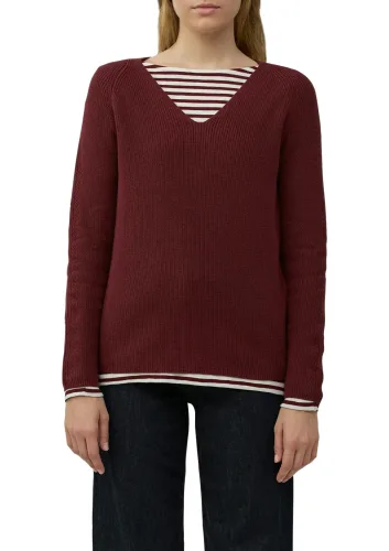 s.Oliver, s.Oliver Strickpullover mit V-Ausschnitt