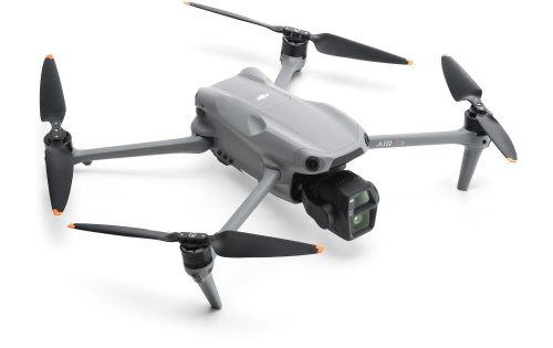 dji, DJI Air?3S (RC-N3) Fly More Combo Kameradrohne, Grau/Schwarz/Orange