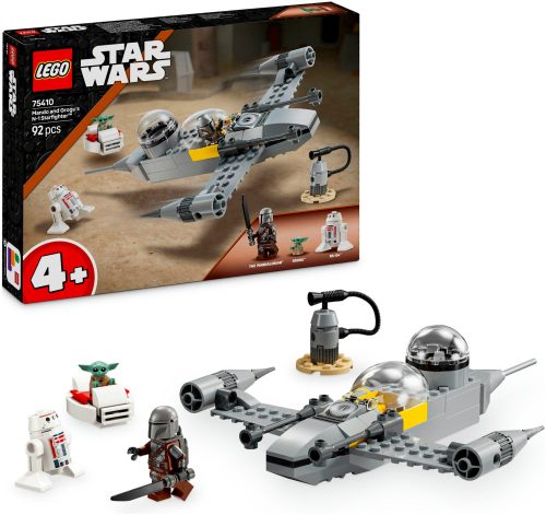 75410 Star Wars Mandos und Grogus N-1 Starfighter, Konstruktionsspielzeug