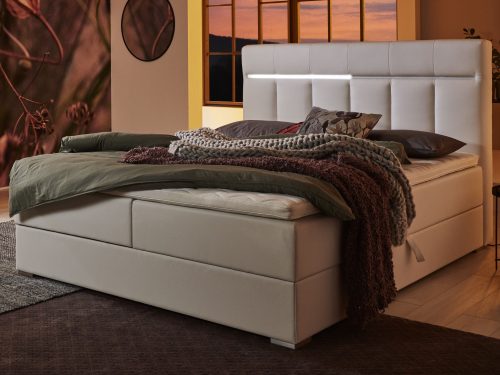 ATLANTIC HOME COLLECTION, ATLANTIC home collection Boxbett »Tessa« mit LED-Beleuchtung und Bettkasten