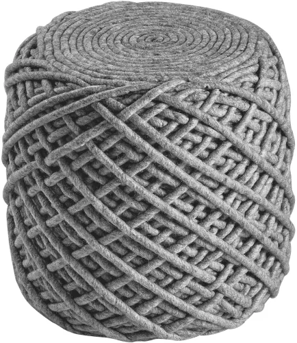 Obsession, Obsession Sitzhocker "Hocker My Royal Pouf" 1 Stk. tlg. rund, Ø 40 cm, Höhe 40 cm, handgearbeitet, Wohnzimmer & Schlafzimmer