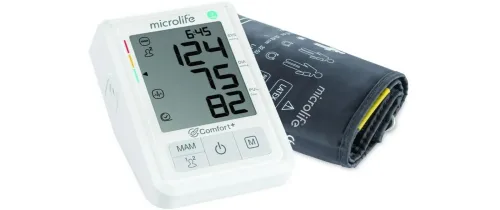 Microlife, Microlife BP B3 Comfort Blutdruckmessgerät – Blutdruckmessgerät/Herzfrequenzmessgerät – weiss