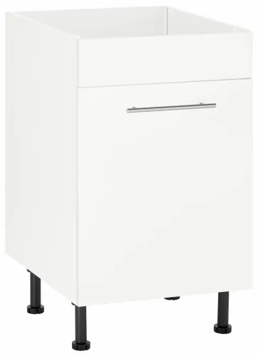 Wiho Küchen, wiho Küchen Spülenschrank "Ela" Breite 50 cm, höhenverstellbare Füsse