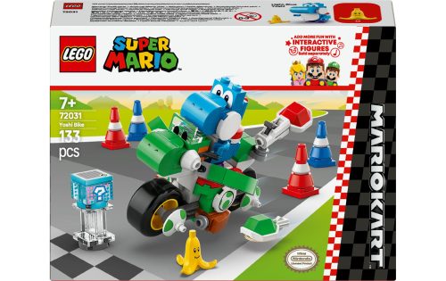 LEGO, 72031 Super Mario - Mario Kart: Yoshi-Bike, Konstruktionsspielzeug