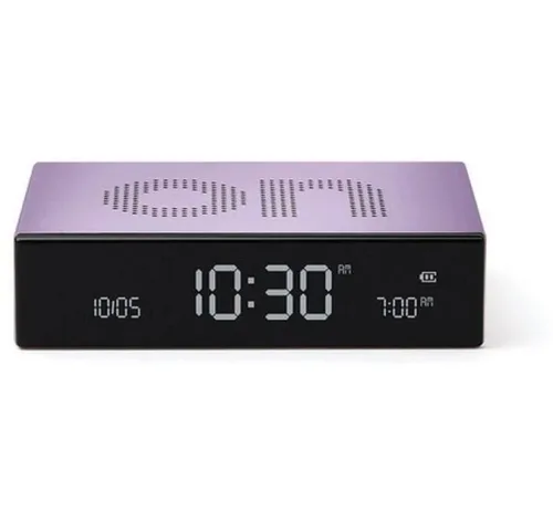 Lexon, LEXON Flip Premium - Wecker (Violett)