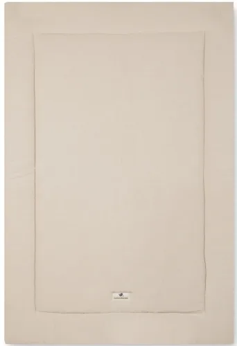 Julius Zöllner, Julius Zöllner Krabbeldecke "Musselin, sand" Made in Germany