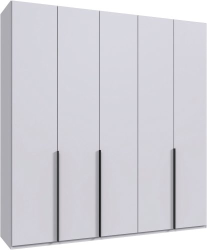 Wimex Kleiderschrank »Mugano,in 8 Breiten,3 Höhen,2 Tiefen, viele Farben, Made in Germany«, (in Basic oder Premium Ausstattung mit 2 weiteren Einlegeböden), mit langen oder kurzen Griffen aus Metall, mit oder ohne Spiegel