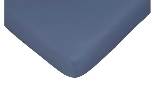 Nobilium, Nobilium - Nela Fixleintuch, 140 x 200 cm, Mitternachtsblau
