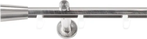 SN DECO GROUP Gardinenstange Ø 19 mm 1 läufig-läufig Fixmass;kürzbar