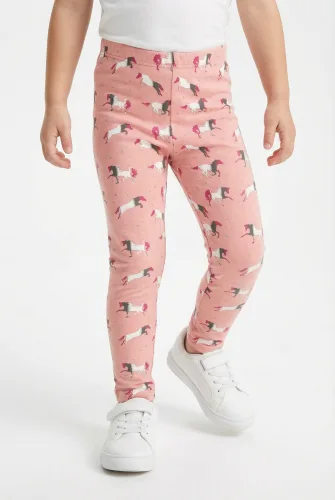 happy girls Strickleggings für kleine Pferde-Fans