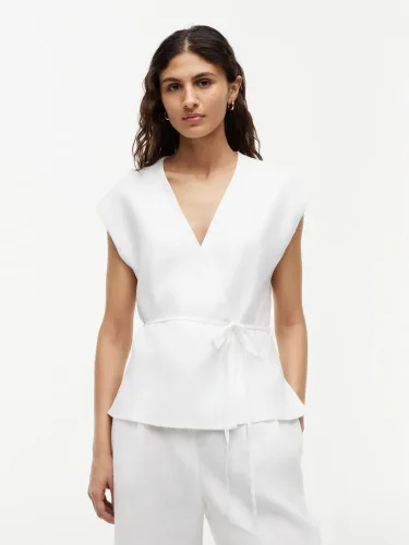 Tommy Hilfiger, Tommy Hilfiger - Gilet, für Damen, Weiss, Größe 38